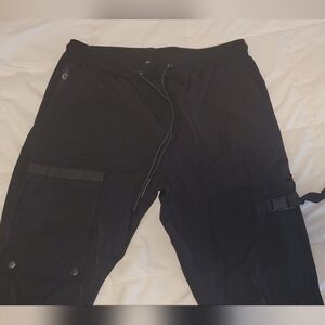 American Stitch Black Cargo Pants